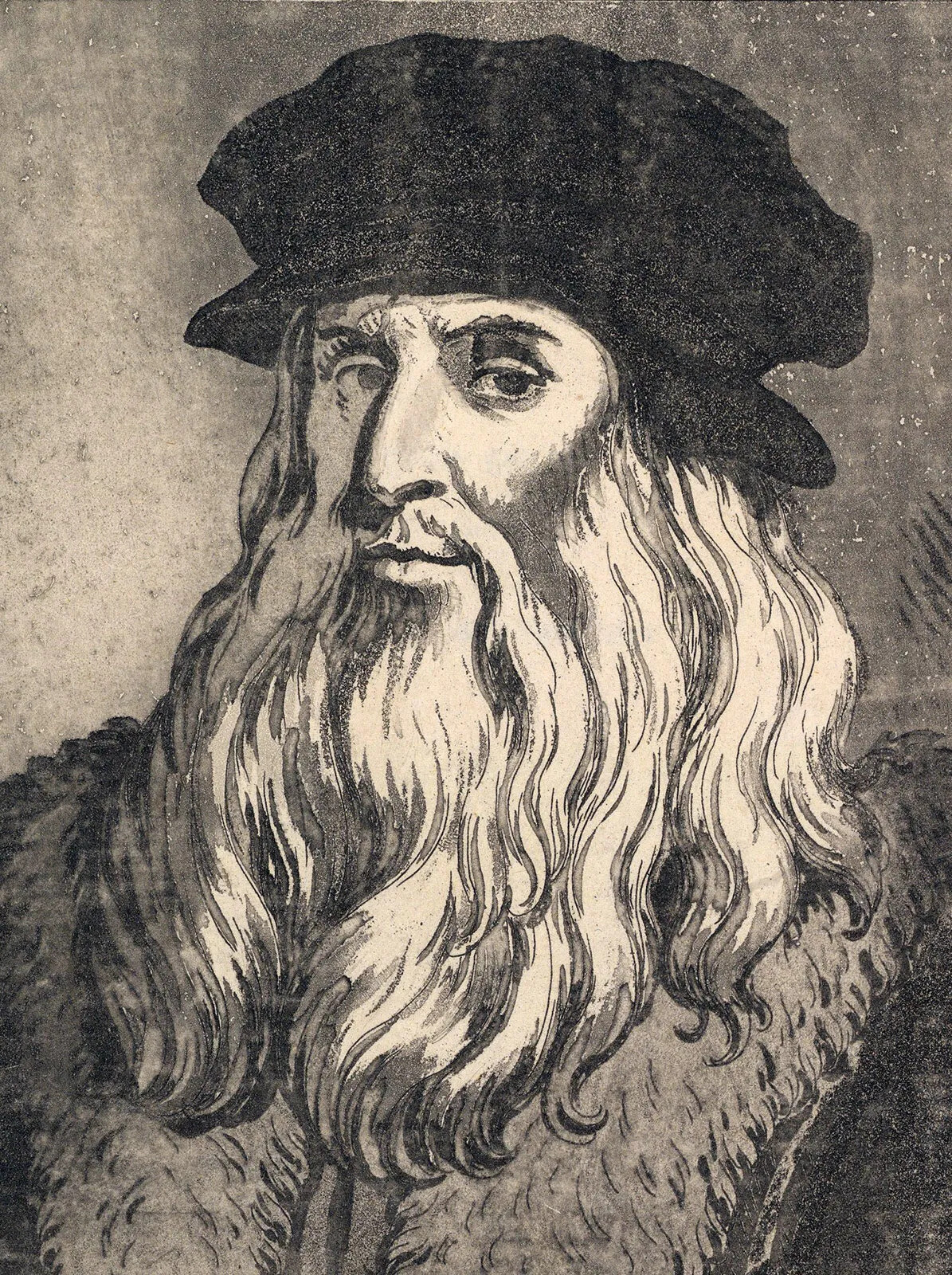 Portrait of Leonardo da Vinci