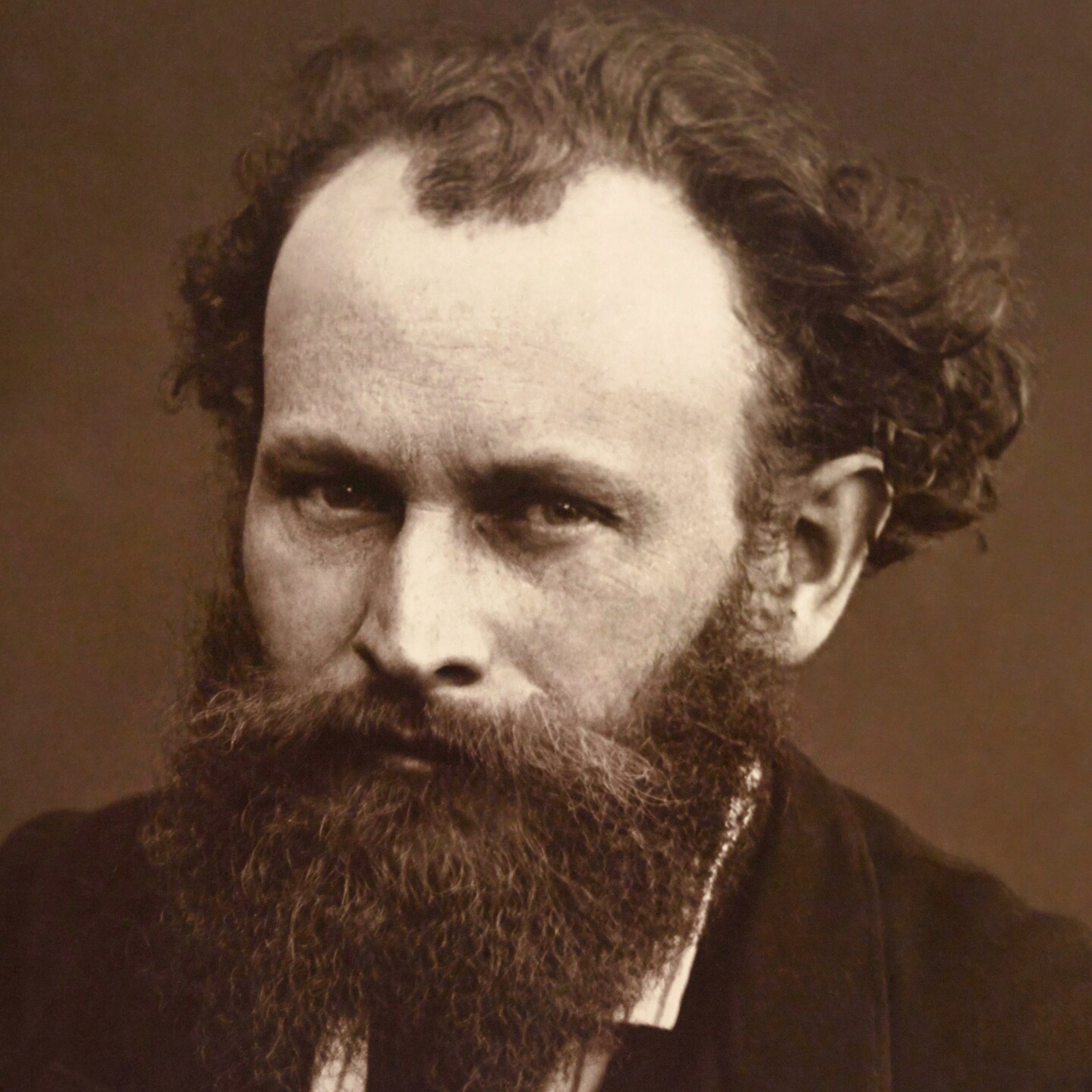 Close-up photograph of artist Édouard Manet